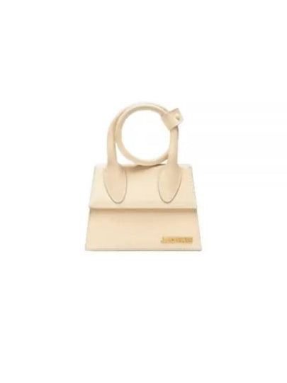 Le Chiquito Noeud Coiled Tote Bag Ivory - JACQUEMUS - BALAAN 2