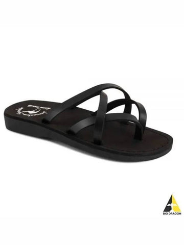 SANDALS NO 28 Tamar Black - JERUSALEM - BALAAN 1