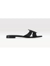 Isola Flat Mule Slippers Black 1ABP0D - LOUIS VUITTON - BALAAN 1