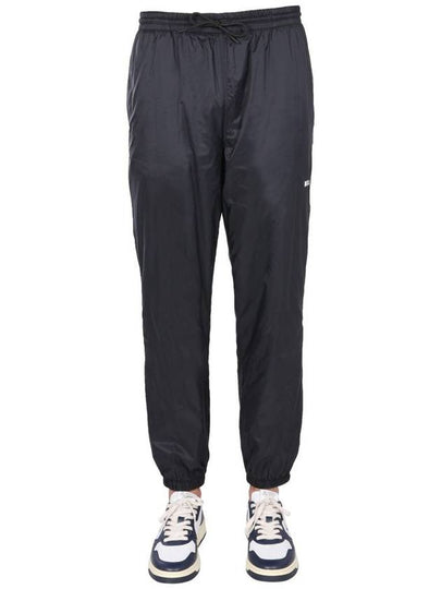 Men's Nylon Jogger Track Pants Black - MSGM - BALAAN 2