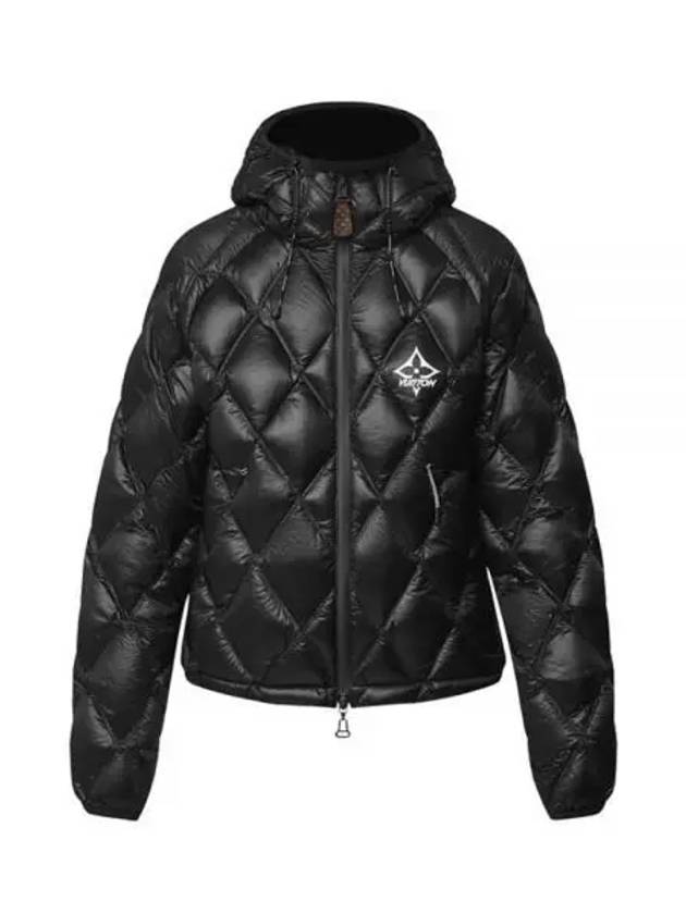 Diamond Ripstop Puffer Jacket 1AGAQC - LOUIS VUITTON - BALAAN 1