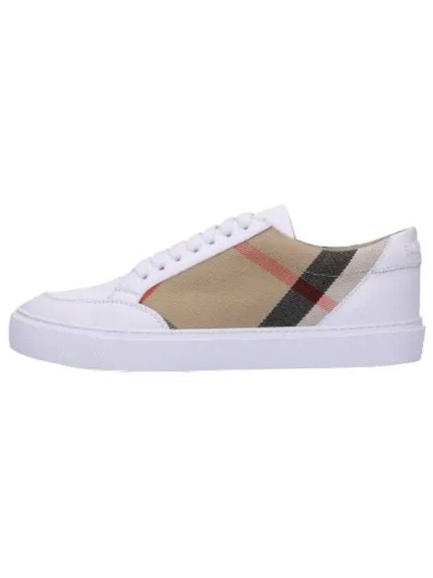 New Salmon Sneakers White - BURBERRY - BALAAN 1