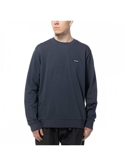 Regenerative Organic Certified Crewneck Cotton Long Sleeve T-Shirt Smolder Blue - PATAGONIA - BALAAN 2