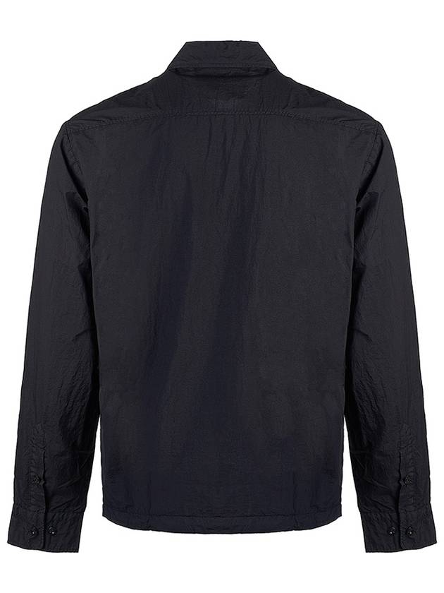 Men's Lens Wappen Taylon L Long Sleeve Shirt Black - CP COMPANY - BALAAN 4