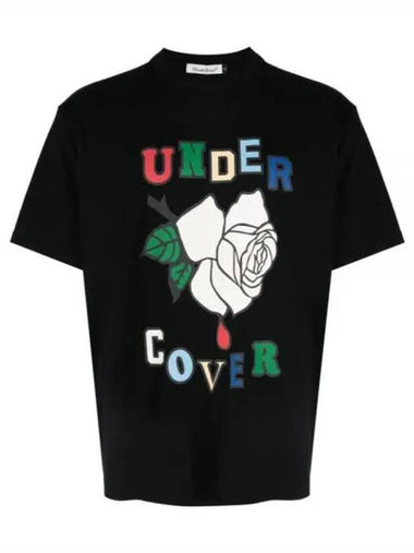 UC2C3807 BLACK graphic printing short sleeve tshirt - UNDERCOVER - BALAAN 1