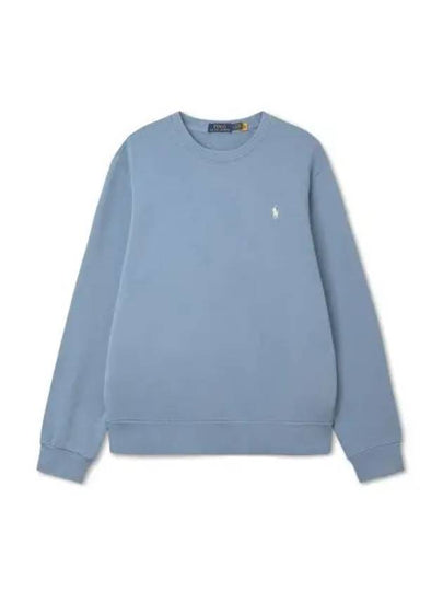 Loopback terry sweatshirt blue - POLO RALPH LAUREN - BALAAN 2