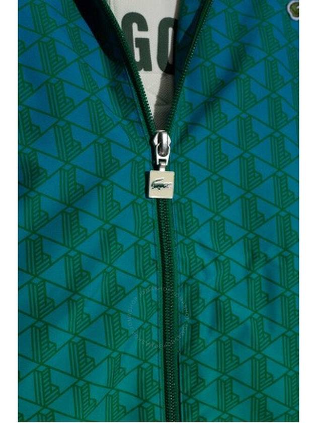 Lacoste Monogram Ombre Showerproof Track Jacket, Brand Size 48 (US Size 38) - LACOSTE - BALAAN 3