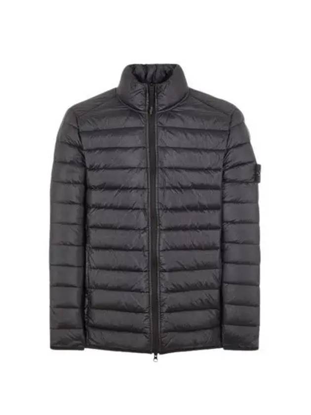 Stone Island 42424 Loom Woven Chambers R Nylon Down TC Light Jacket Black - STONE ISLAND - BALAAN 1