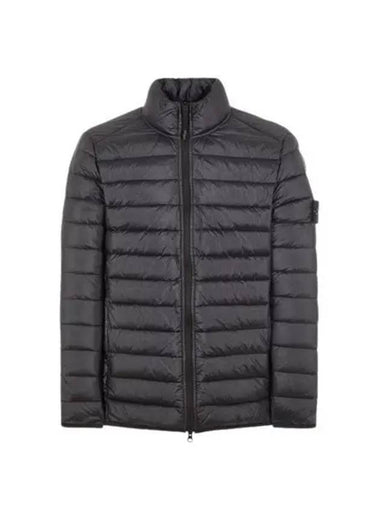 Stone Island 42424 Loom Woven Chambers R Nylon Down TC Light Jacket Black - STONE ISLAND - BALAAN 1