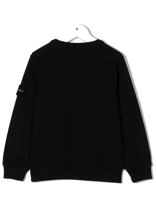 Kids Junior Knit Sweatshirt 771661340 000 V0029 BLACK - STONE ISLAND - BALAAN 4