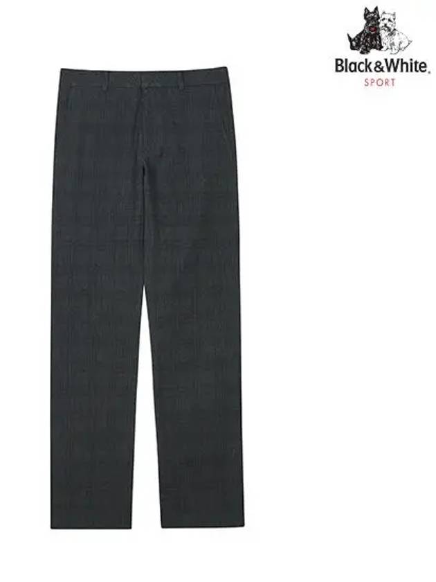 Men s Fall Check Pants 5044GXWP GREY - BLACK&WHITE - BALAAN 1