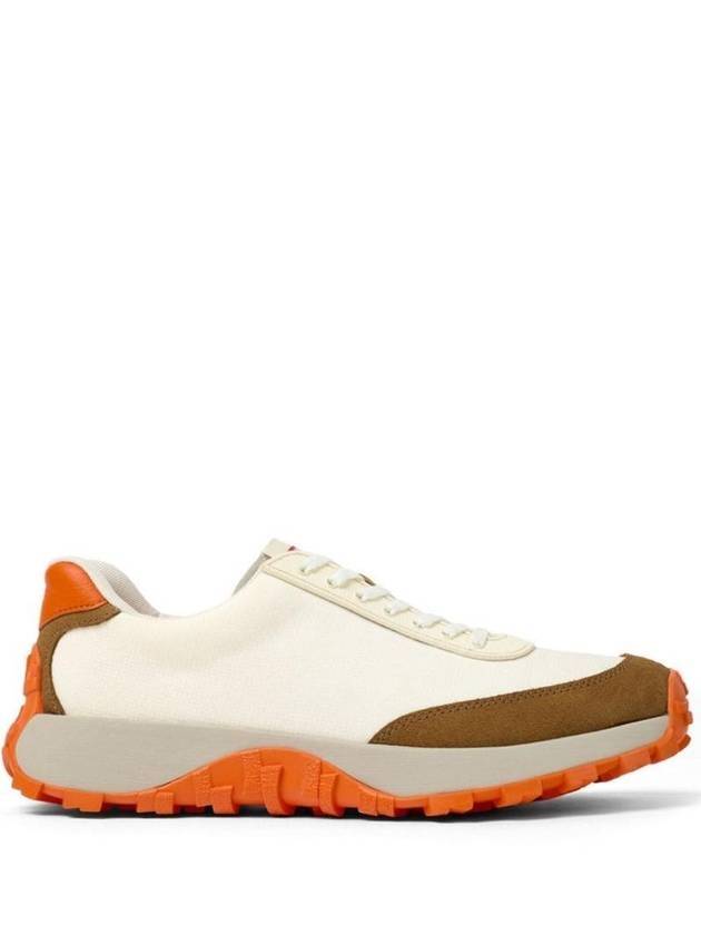 Drift Trail Vibram Low Top Sneakers Brown White - CAMPER - BALAAN 1