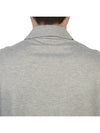 Men's Three Stripes Pocket Mercerized Short Sleeve Polo Shirt Light Grey - THOM BROWNE - BALAAN 8
