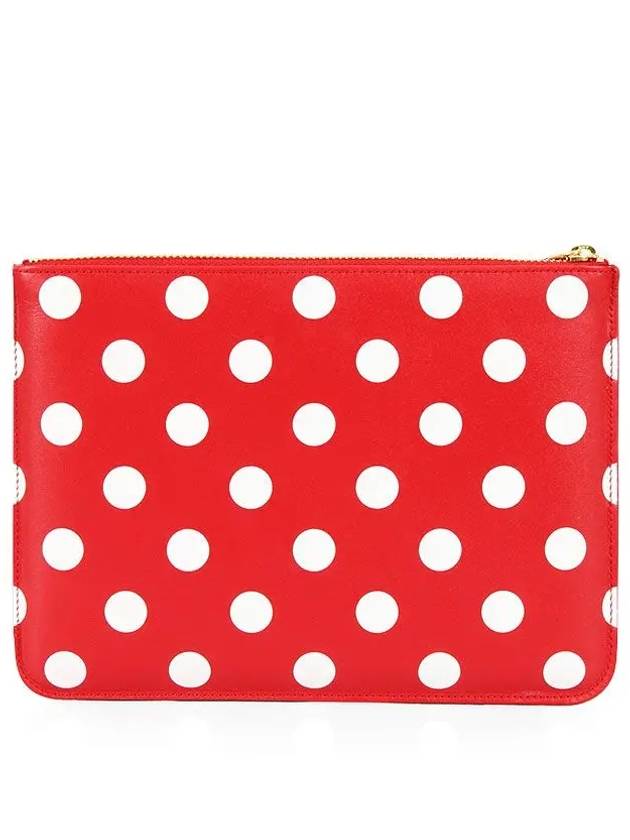 SA5100PD RED dot women's clutch bag pouch bag - COMME DES GARCONS - BALAAN 2