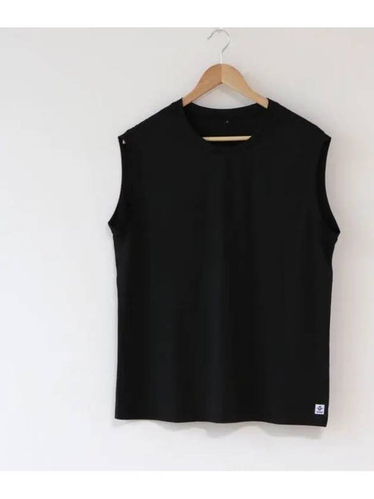 SPGRMOSN Functional Sleeveless Round Tee Black - SUPENER - BALAAN 2