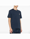 Fox Head Patch Classic Short Sleeve T-Shirt Ink Blue - MAISON KITSUNE - BALAAN 2