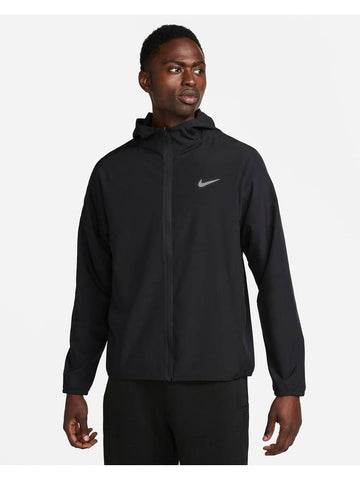 Form Dri Fit Hooded Jacket Black - NIKE - BALAAN 1