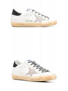 Superstar Glitter Low Top Sneakers White - GOLDEN GOOSE - BALAAN 5