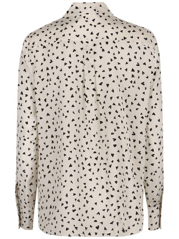 Max Mara Studio Pagine Printed Crêpe De Chine Shirt - MAX MARA - BALAAN 2