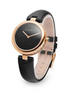 Women's Diamantissima Quartz Leather Watch Black - GUCCI - BALAAN 5