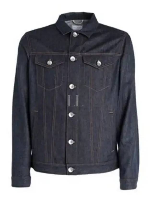 Classic Collar Denim Jacket Lightweight Denim - BRUNELLO CUCINELLI - BALAAN 2