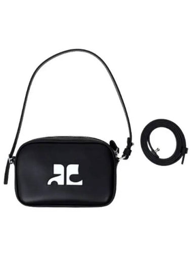 Courr ges Slim Leather Shoulder Bag - COURREGES - BALAAN 1