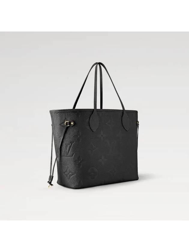 Neverfull MM Monogram Empreinte Tote Bag Noir - LOUIS VUITTON - BALAAN 4