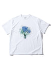 Colorful preserved flower white t-shirt - GRAN TURISMO - BALAAN 2