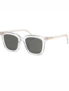 Sunglasses TF970K 26A Horn rimmed transparent square fashion Asian fit - TOM FORD - BALAAN 7