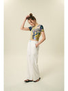 24 Women's Chloe Recycled Wide Pants White - VIBEREEN - BALAAN 5