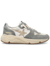 Running Sole Canvas Toe Star Low Top Sneakers Grey - GOLDEN GOOSE - BALAAN 2