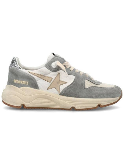 Running Sole Canvas Toe Star Low Top Sneakers Grey - GOLDEN GOOSE - BALAAN 2