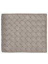 Intrecciato Weaving Half Wallet Sand Beige - BOTTEGA VENETA - BALAAN 1