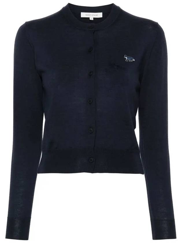 Maison Kitsune Baby Fox Women s Wool Cardigan MW00507 P492 - POLO RALPH LAUREN - BALAAN 2