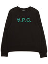 VPC Logo Sweatshirt Black - A.P.C. - BALAAN 2