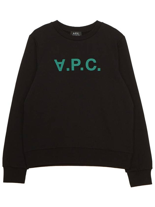 VPC Logo Sweatshirt Black - A.P.C. - BALAAN 2