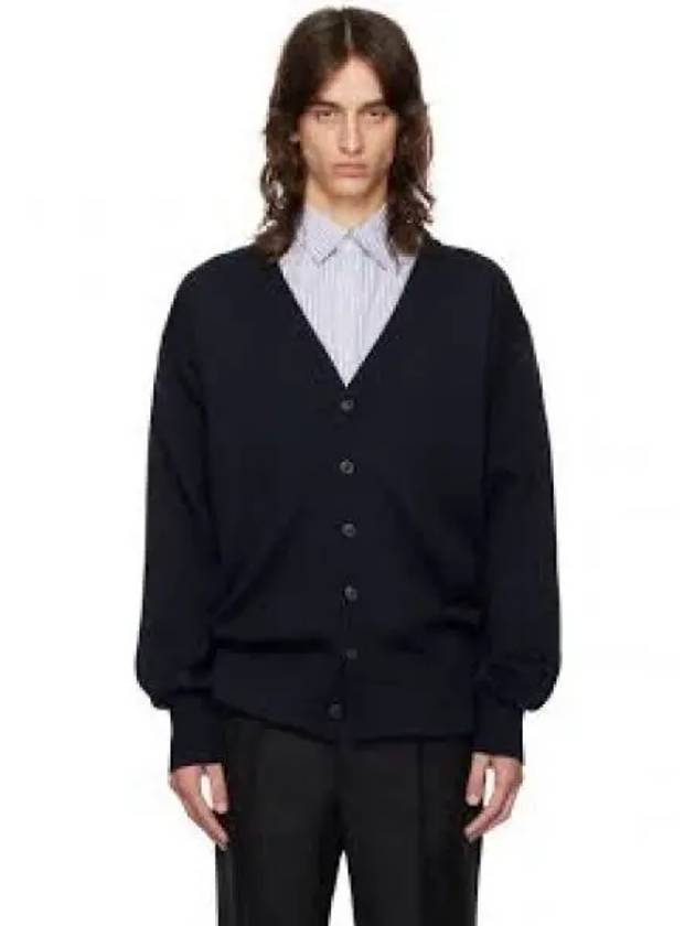 V-Neck Cardigan Black - MAISON MARGIELA - BALAAN 2