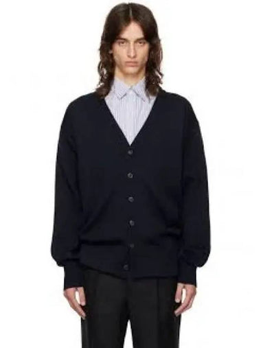 4 stitch virgin wool cardigan navy S50HP0015M13061511 1326088 - MAISON MARGIELA - BALAAN 1