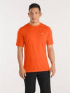 Men's Ionic Merino Wool Short Sleeve T-Shirt Orange - ARC'TERYX - BALAAN 3