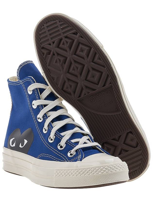 Play New Big Heart Chuck 70 High Low Top Sneakers P1 AZ K122 2 Blue - COMME DES GARCONS - BALAAN 6