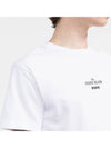 Archive Logo Round Short Sleeve T-Shirt White - STONE ISLAND - BALAAN 5