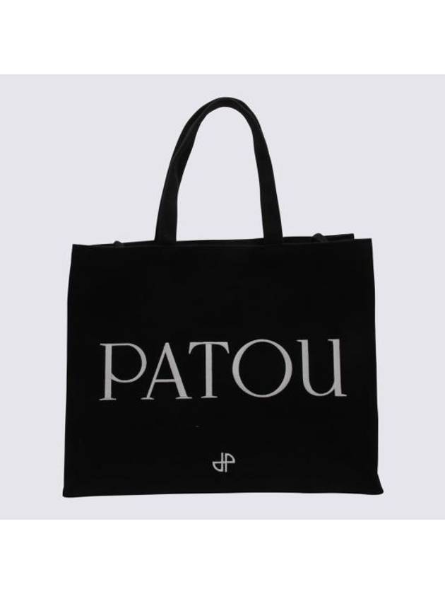 Logo Tote Bag Black - PATOU - BALAAN 1