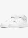 Air Force 1 07 Mid Top Sneakers Triple White - NIKE - BALAAN 6