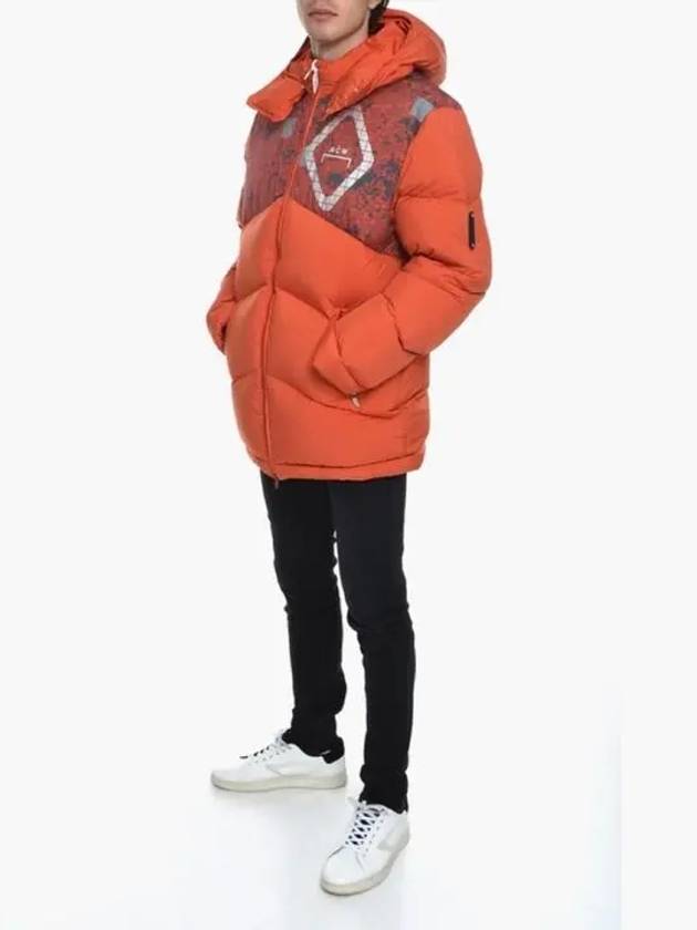 A COLD WALL Men s Orange Duck Down Puffer Padded Jumper AC223MJK107I - A-COLD-WALL - BALAAN 5