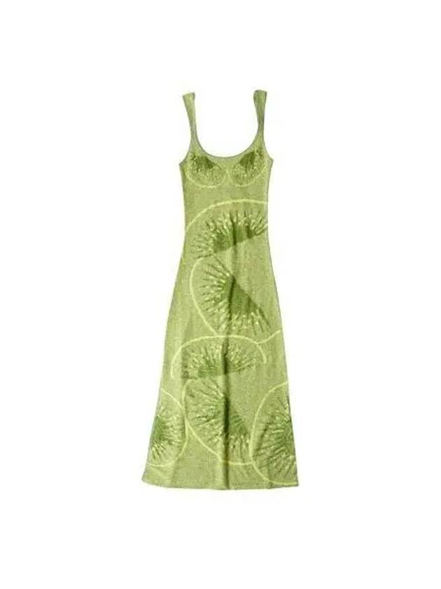 Falling Hockney Long Dress Kiwi - HOUSE OF SUNNY - BALAAN 2