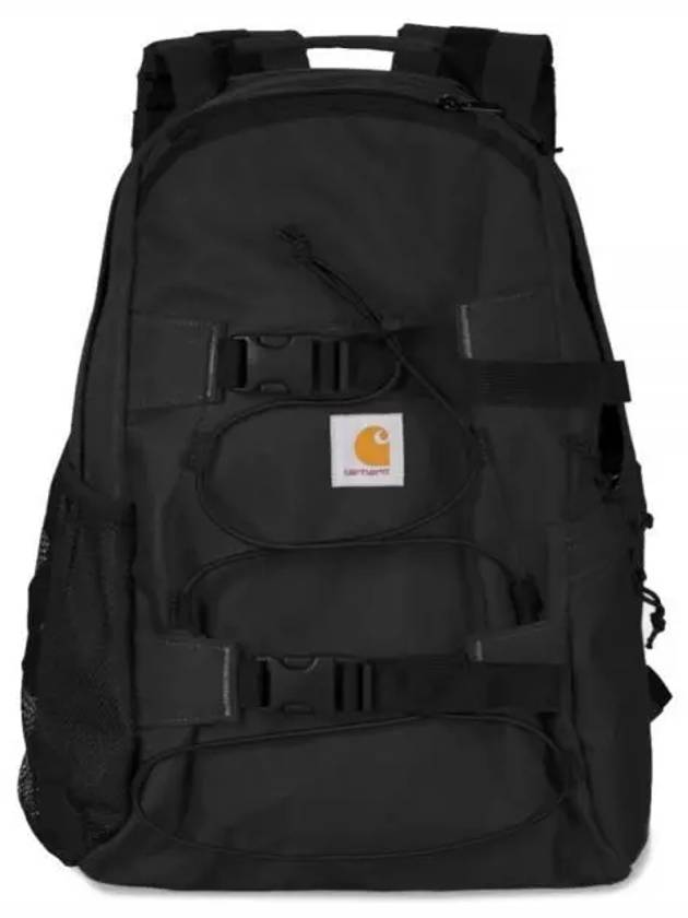 Kickflip Recycled Polyester Canvas Backpack Black - CARHARTT WIP - BALAAN 2