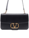 V Logo Signature Cross Bag Black - VALENTINO - BALAAN 3