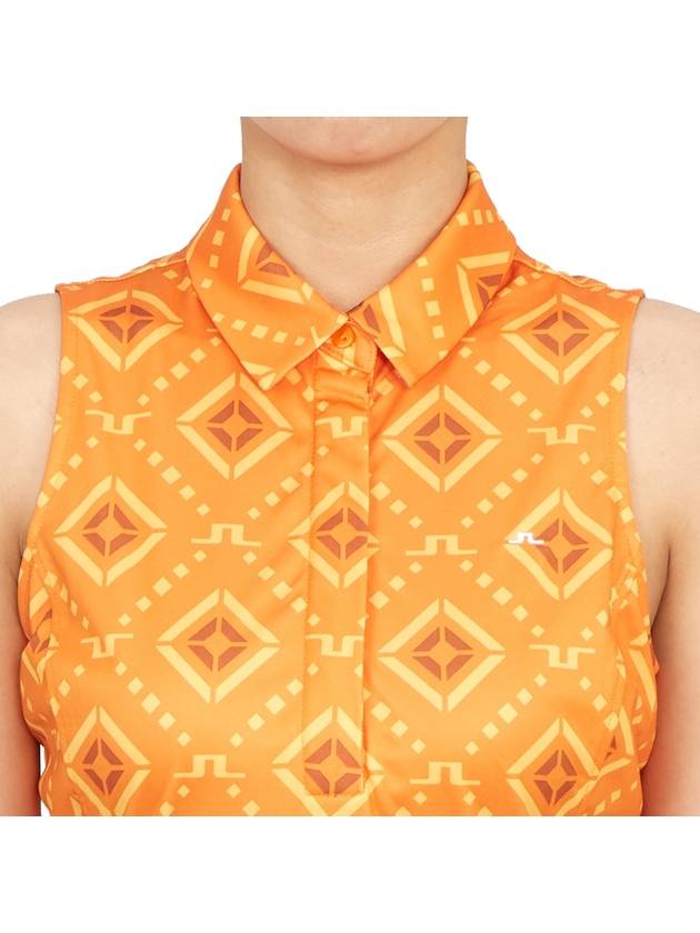 Women's Dena Print Sleeveless Top - J.LINDEBERG - BALAAN 7