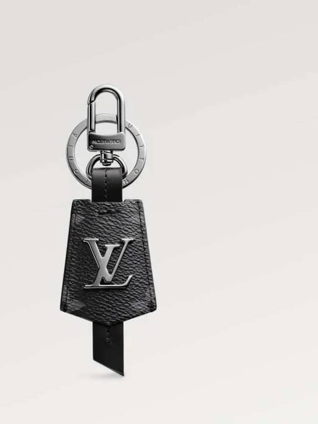 LV Cloches Cles Bag Charm Key Holder Black - LOUIS VUITTON - BALAAN.