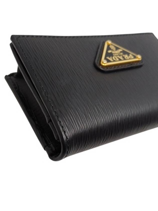 1MC122 Vitello Move gold triangle logo card wallet - PRADA - BALAAN 6